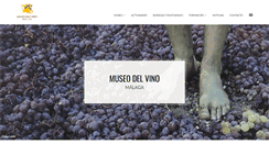 Desktop Screenshot of museovinomalaga.com